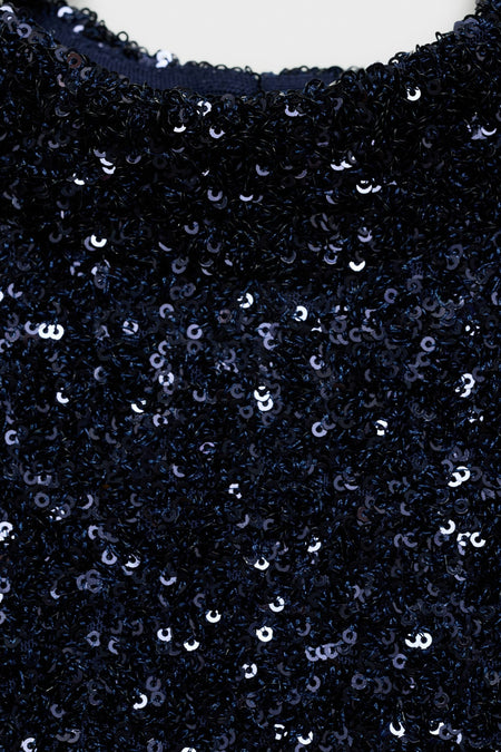 Robe à manches courtes - bleu