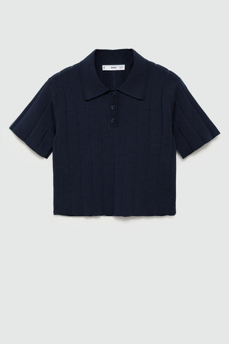 Polo à manches courtes - bleu - MANGO