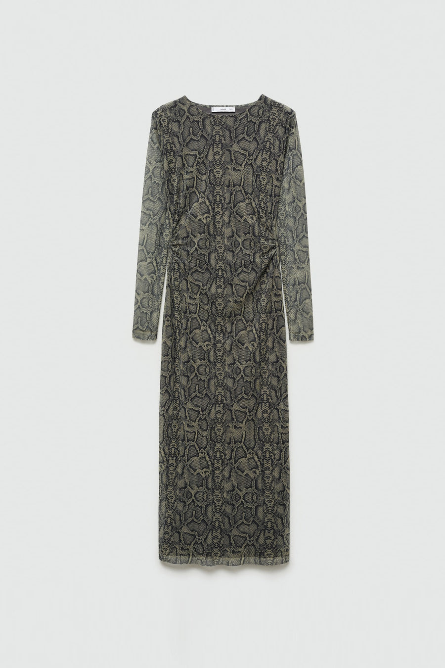 Robes à manches longues - gris - MANGO