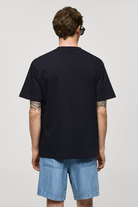 T-shirt (manches courtes) Bleu - Mango