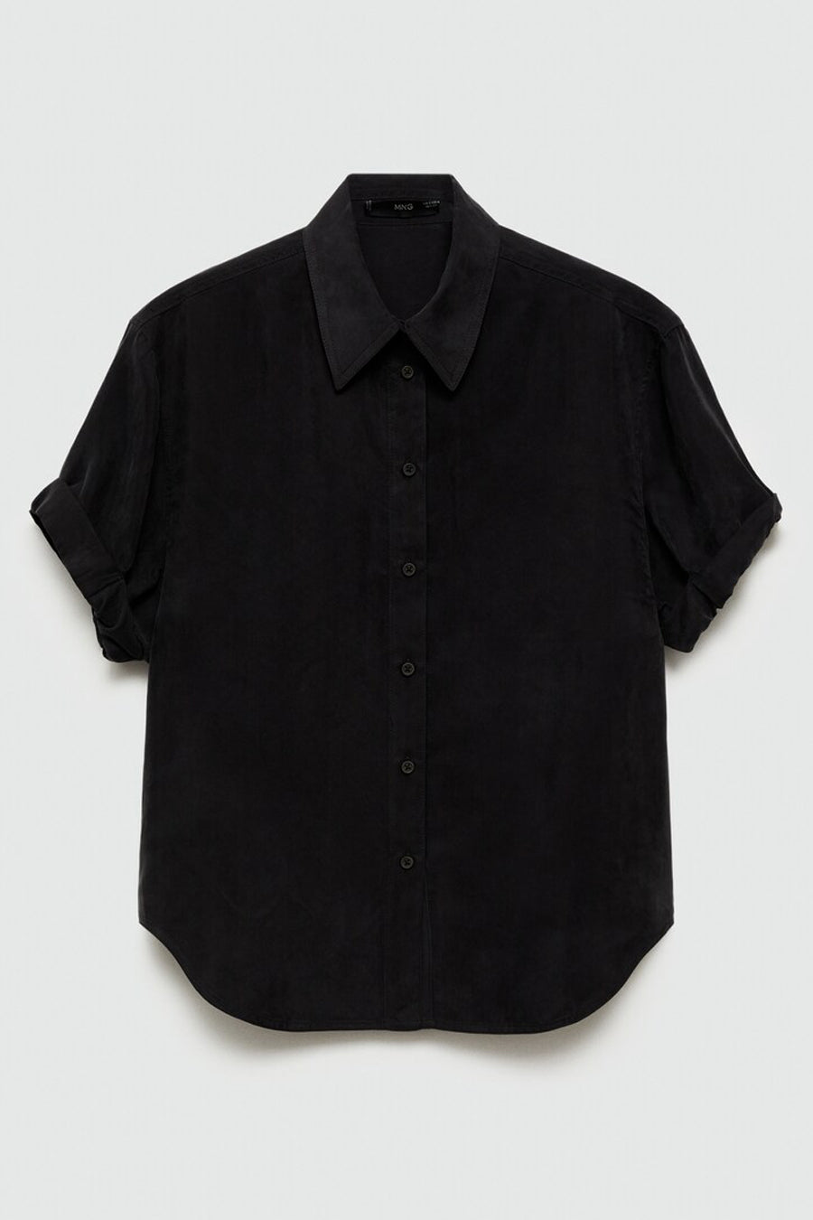 Blouse à manches courtes - noir