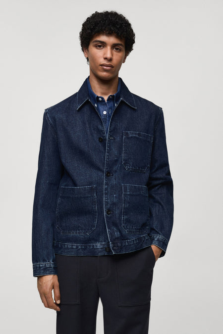 Veste en jean - mid blue denim