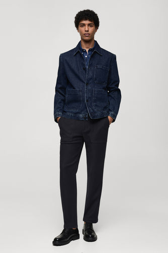 Veste en jean - mid blue denim