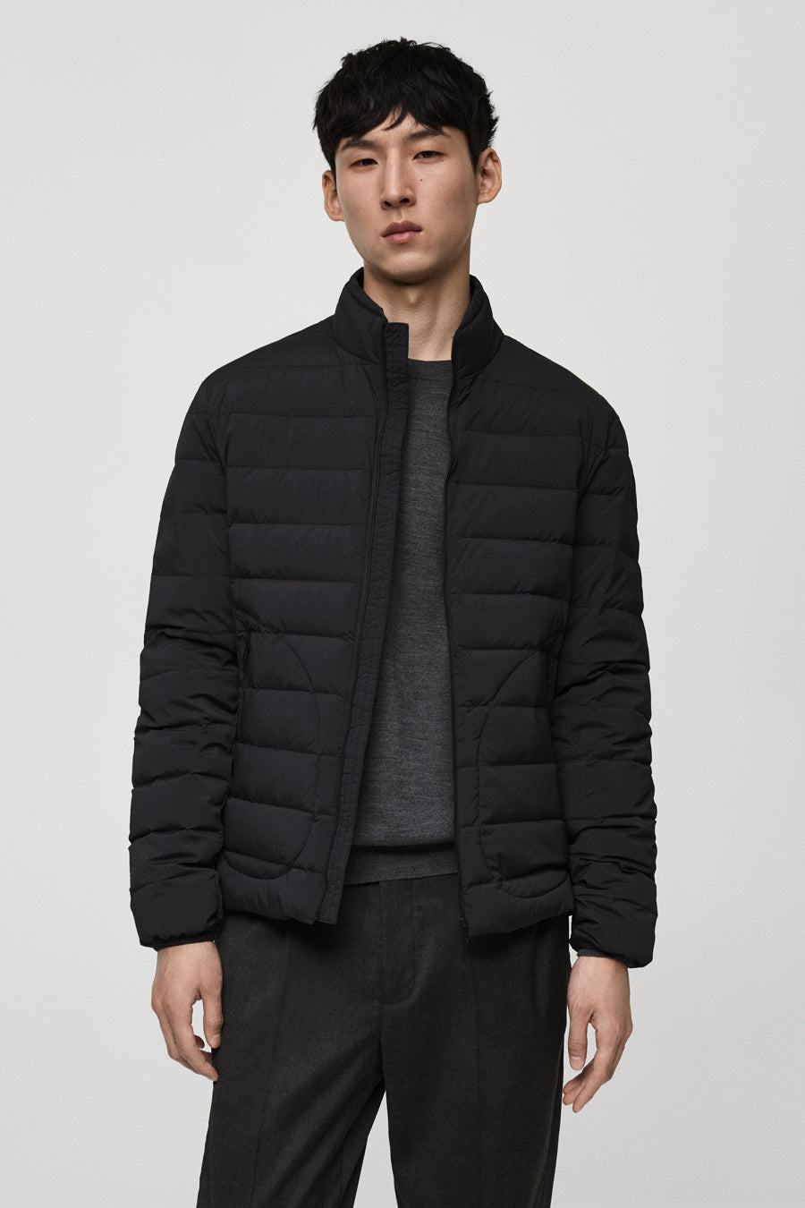 Veste courte - gris - MANGO