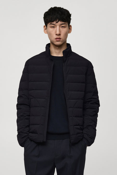 Veste courte Bleu - Mango