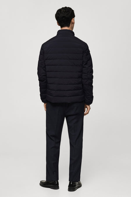 Veste courte Bleu - Mango