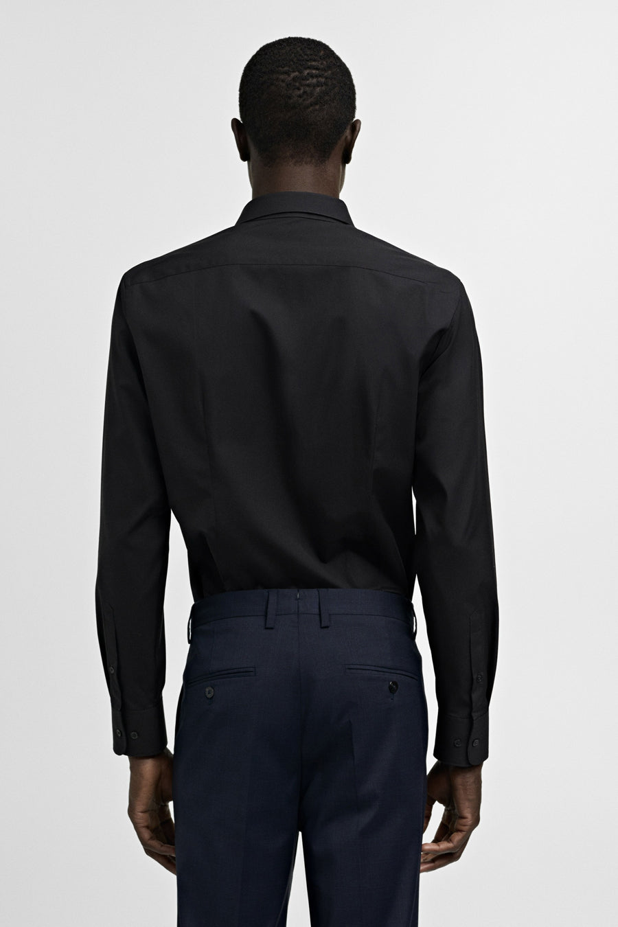 Chemise à manches longues - noir