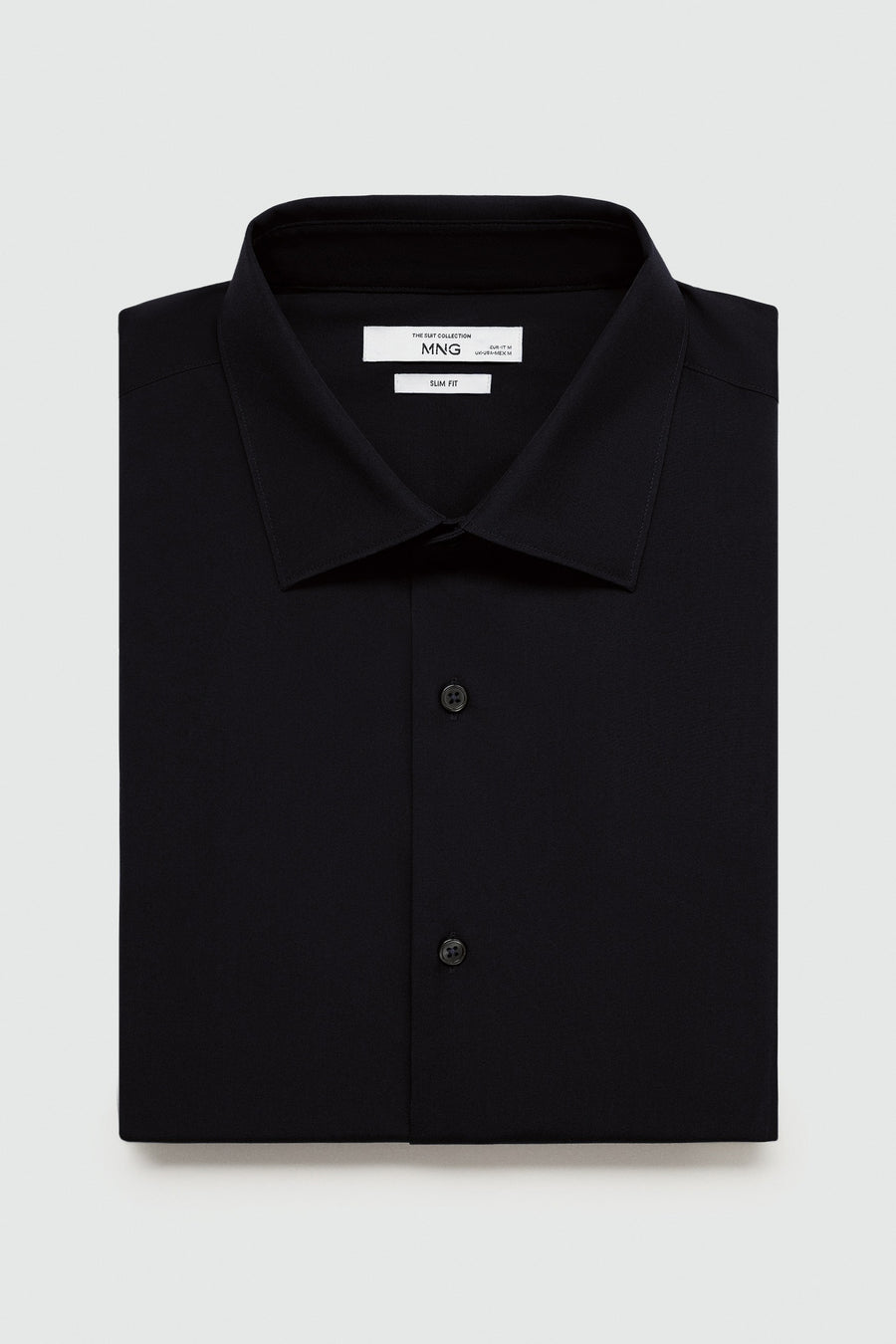 Chemise à manches longues - noir