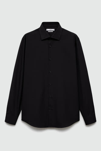 Chemise à manches longues - noir