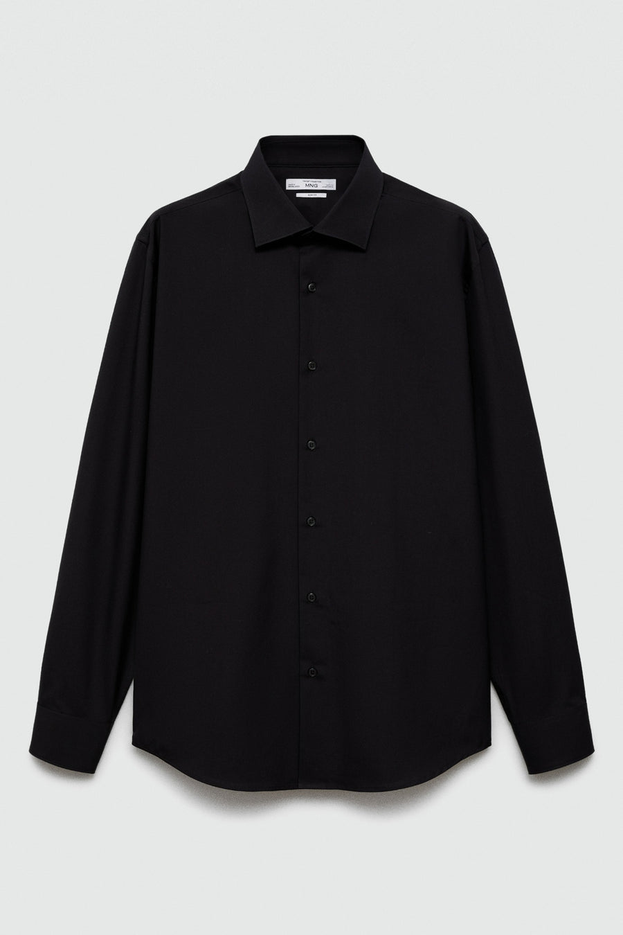Chemise à manches longues - noir