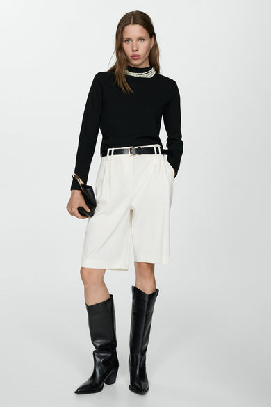 Pull à col rond - multicolore