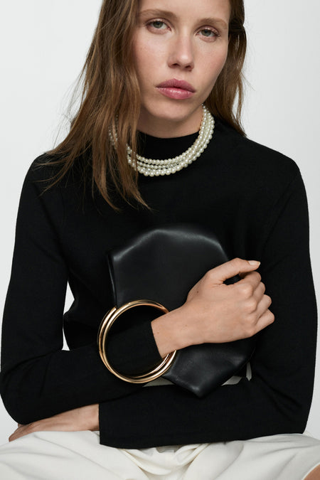 Pull à col rond - multicolore