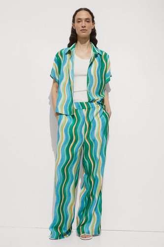Pantalon 7/8 - vert