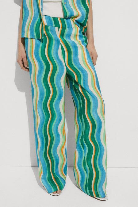 Pantalon 7/8 - vert