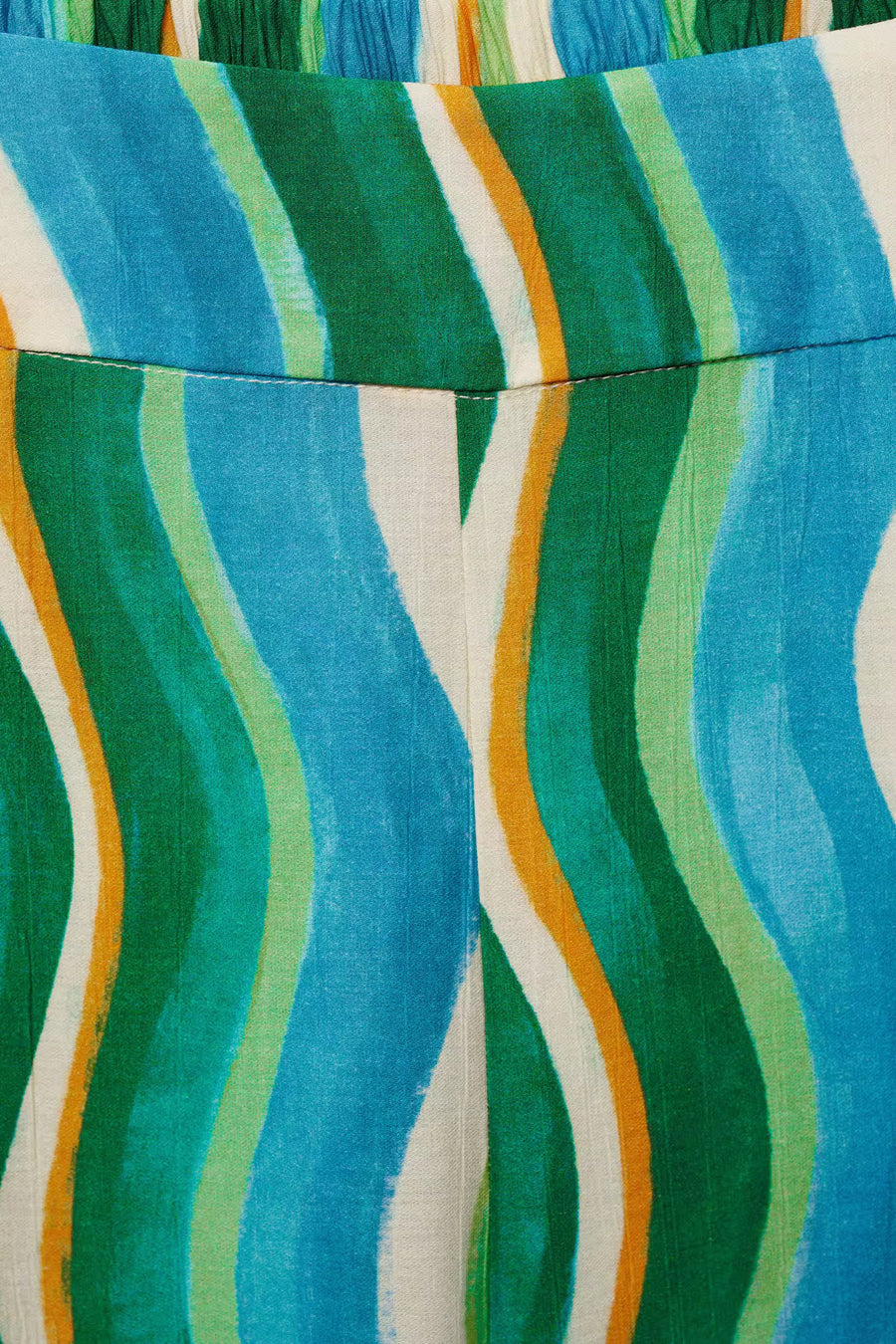 Pantalon 7/8 - vert - MANGO