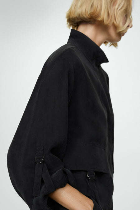 Veste courte noir - MANGO