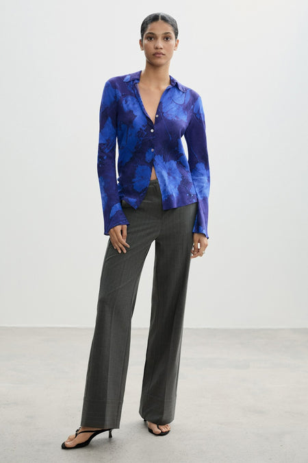 Chemisier (manches longues) Bleu - Mango