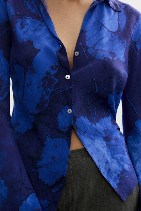 Chemisier (manches longues) Bleu - Mango