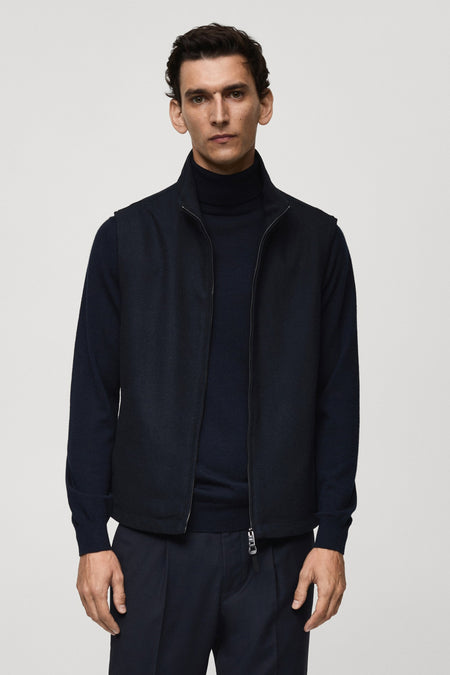 Bodywarmer Bleu - Mango