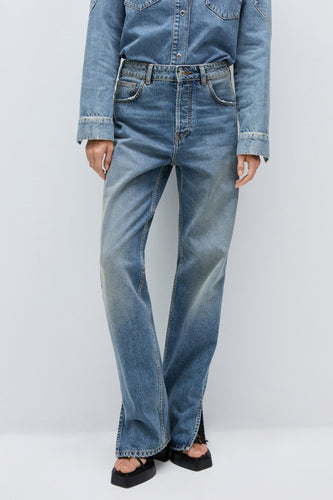 STELLA MANGO - mid blue denim - MANGO - 4