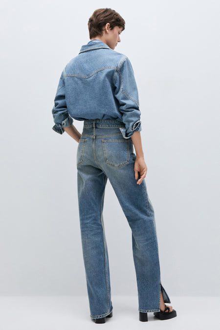 Jeans wide Denim - Mango