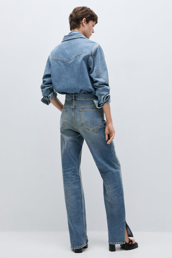 Jeans wide Denim - Mango