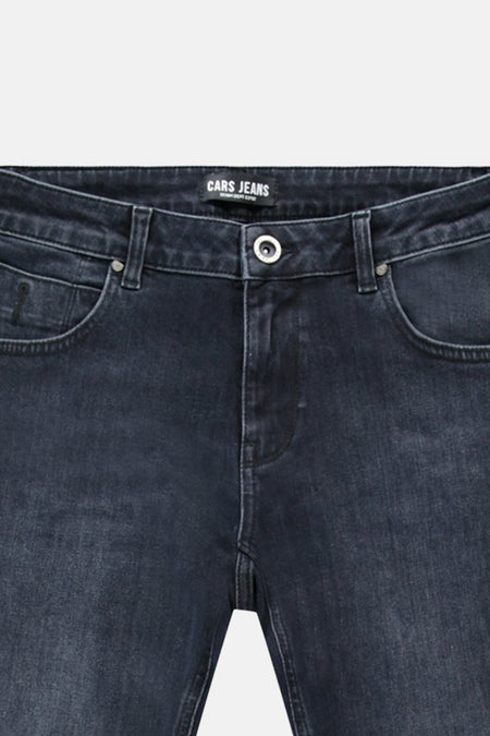 Jeans straight blue black denim - Cars