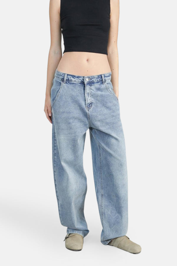 Jeans wide Mid blue denim - 24 colours GmbH