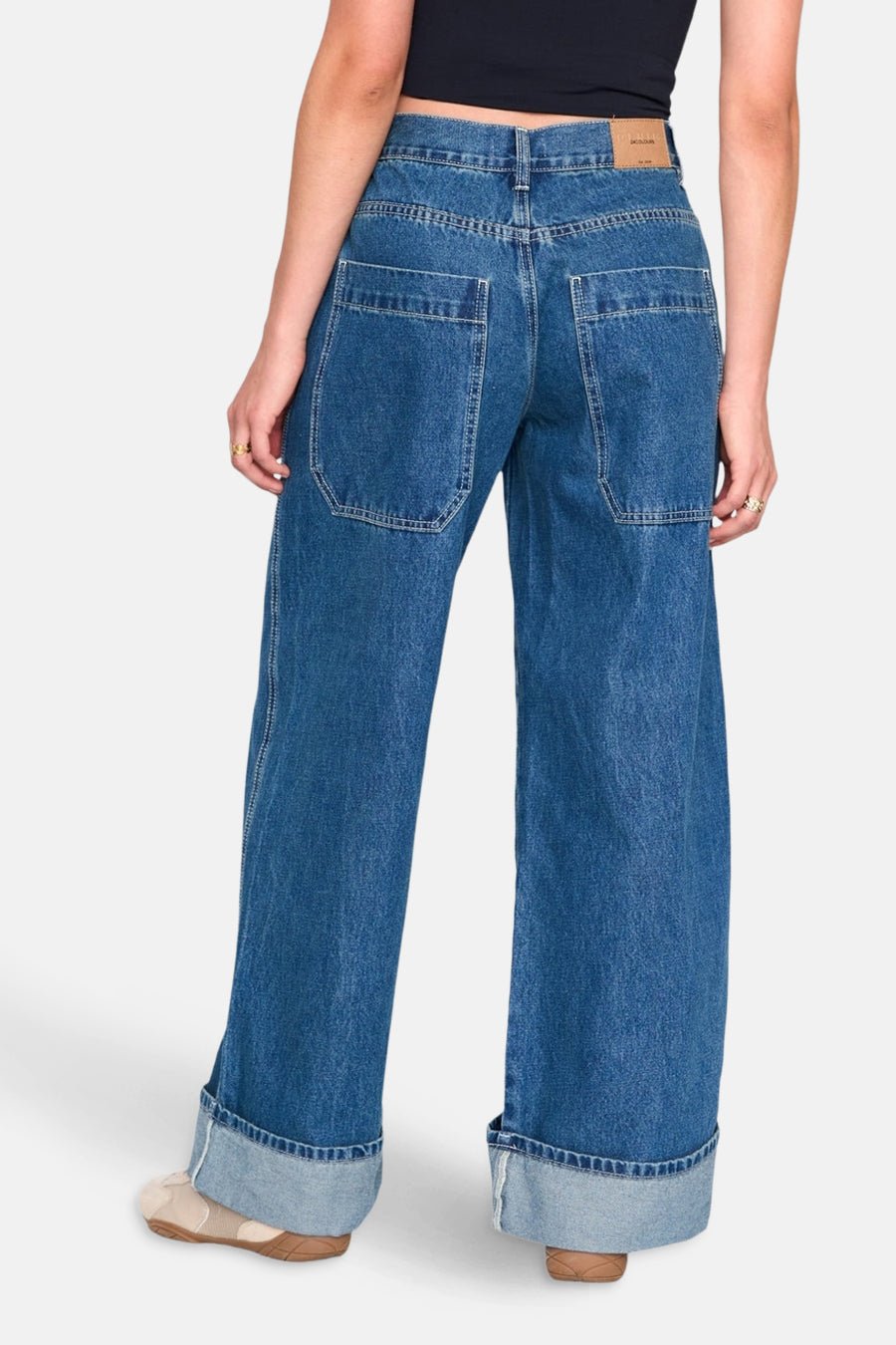 DENIM PANTS - mid blue denim - 24 colours GmbH