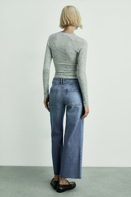 CATHERIN - dark blue denim