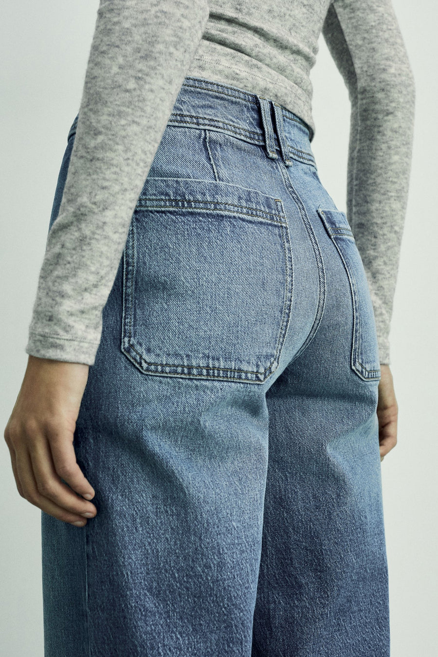 CATHERIN - dark blue denim - MANGO - 4