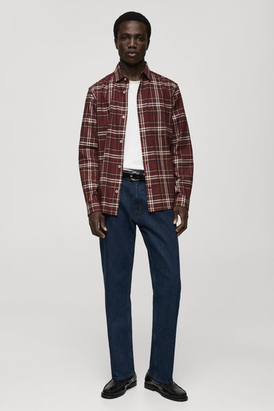 Chemise (manches longues) Rouge - Mango