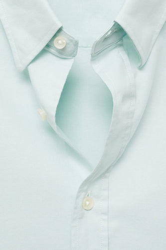 Chemise à manches longues - vert - MANGO