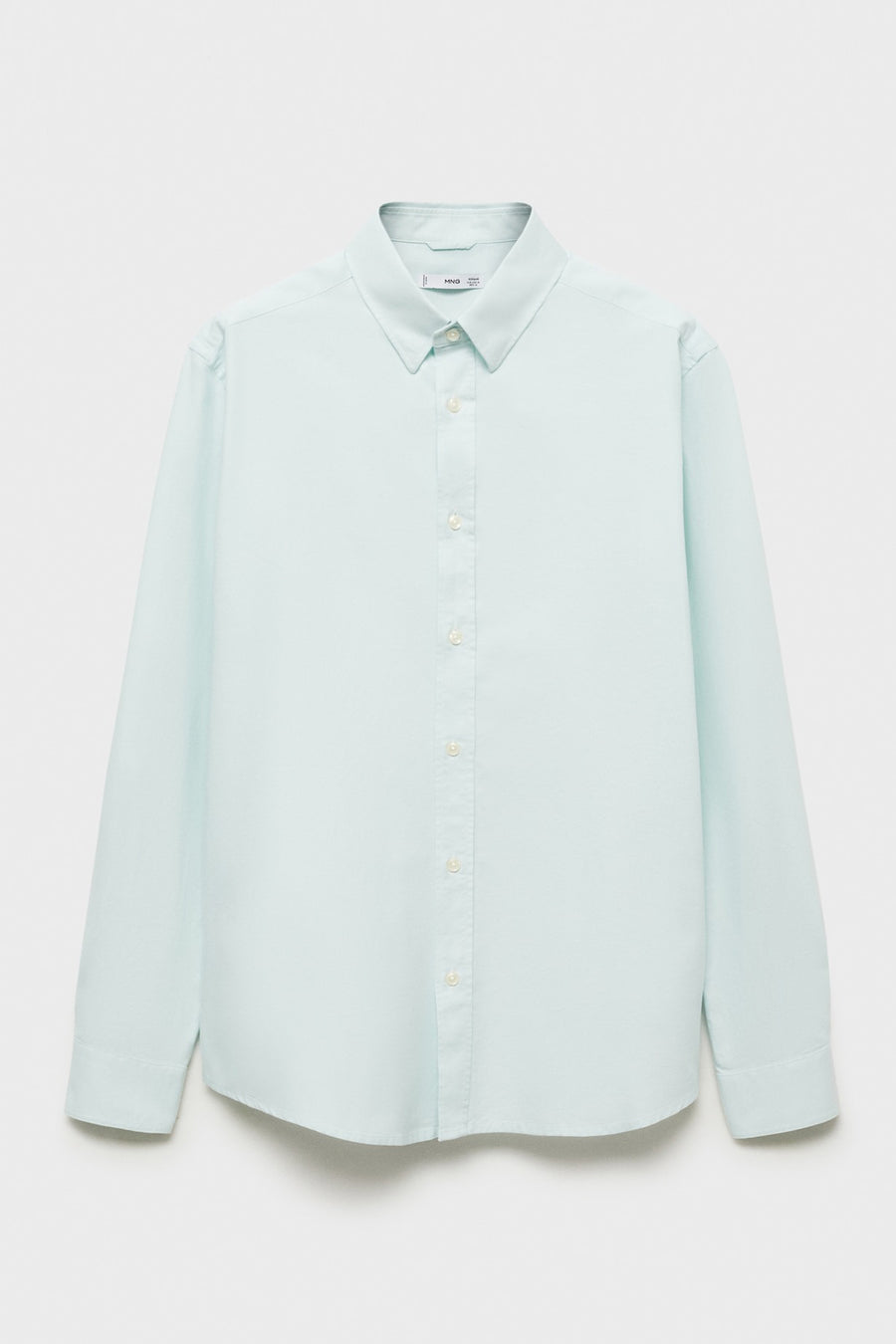 Chemise à manches longues - vert - MANGO