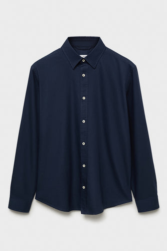 Chemise à manches longues - bleu - MANGO