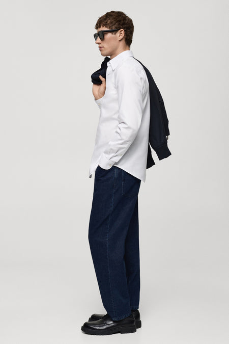 Chemise (manches longues) Blanc - Mango