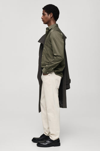 Chemise à manches longues - brun - MANGO