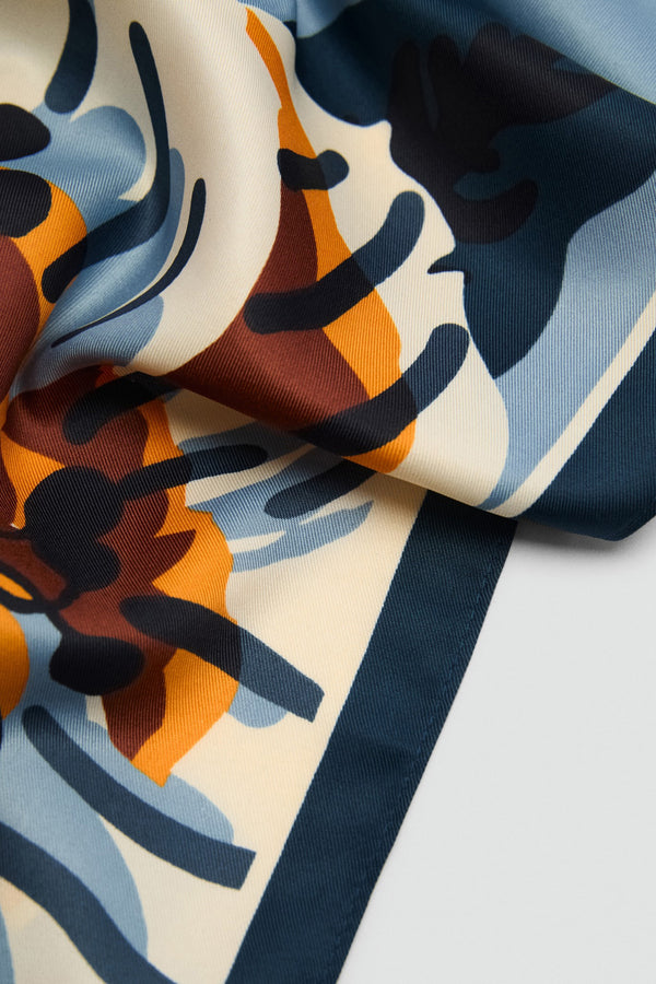 Foulard Bleu - Mango