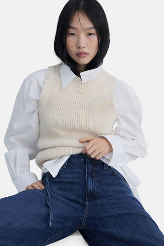 JULIA - dark blue denim - MANGO