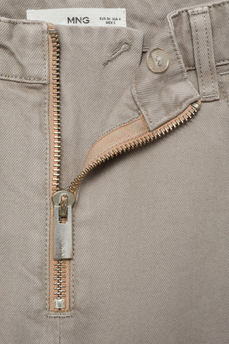 Pantalon coloré - Beige - MANGO
