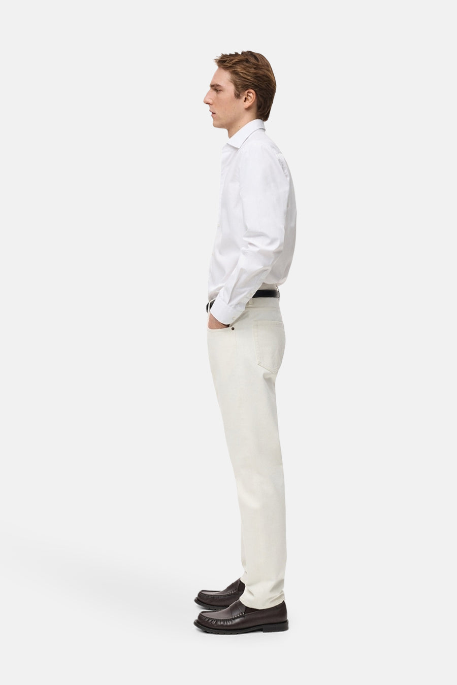 Chemise à manches longues - blanc - MANGO