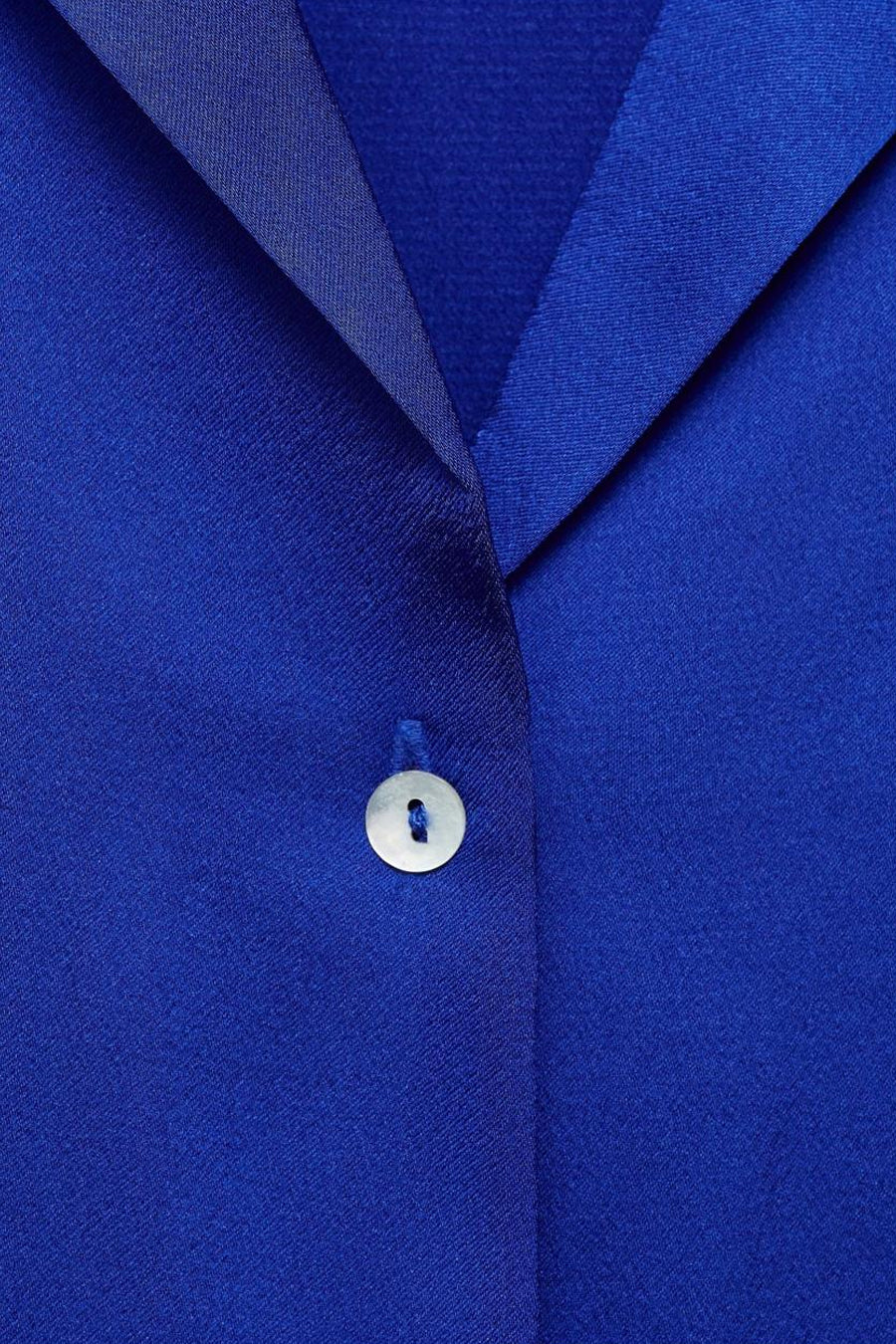 Chemise à manches courtes - bleu - MANGO