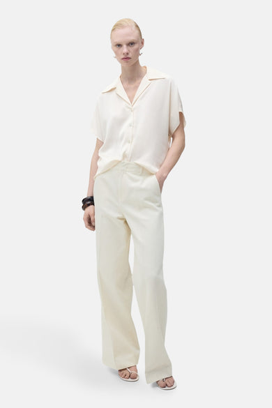 Chemise à manches courtes - écru