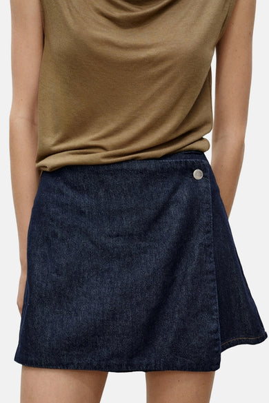 Short - Dark blue denim