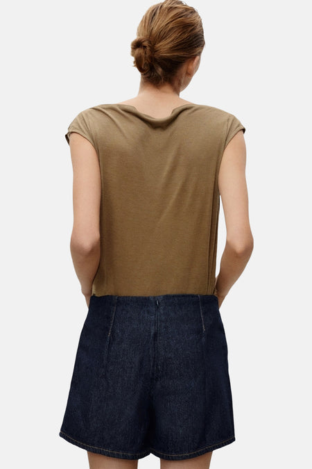 Short - Dark blue denim