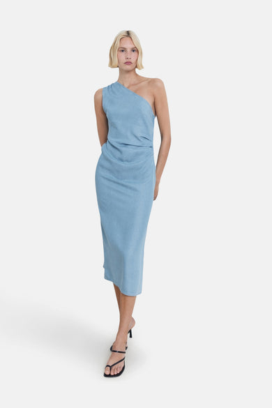 Robe - Light blue denim