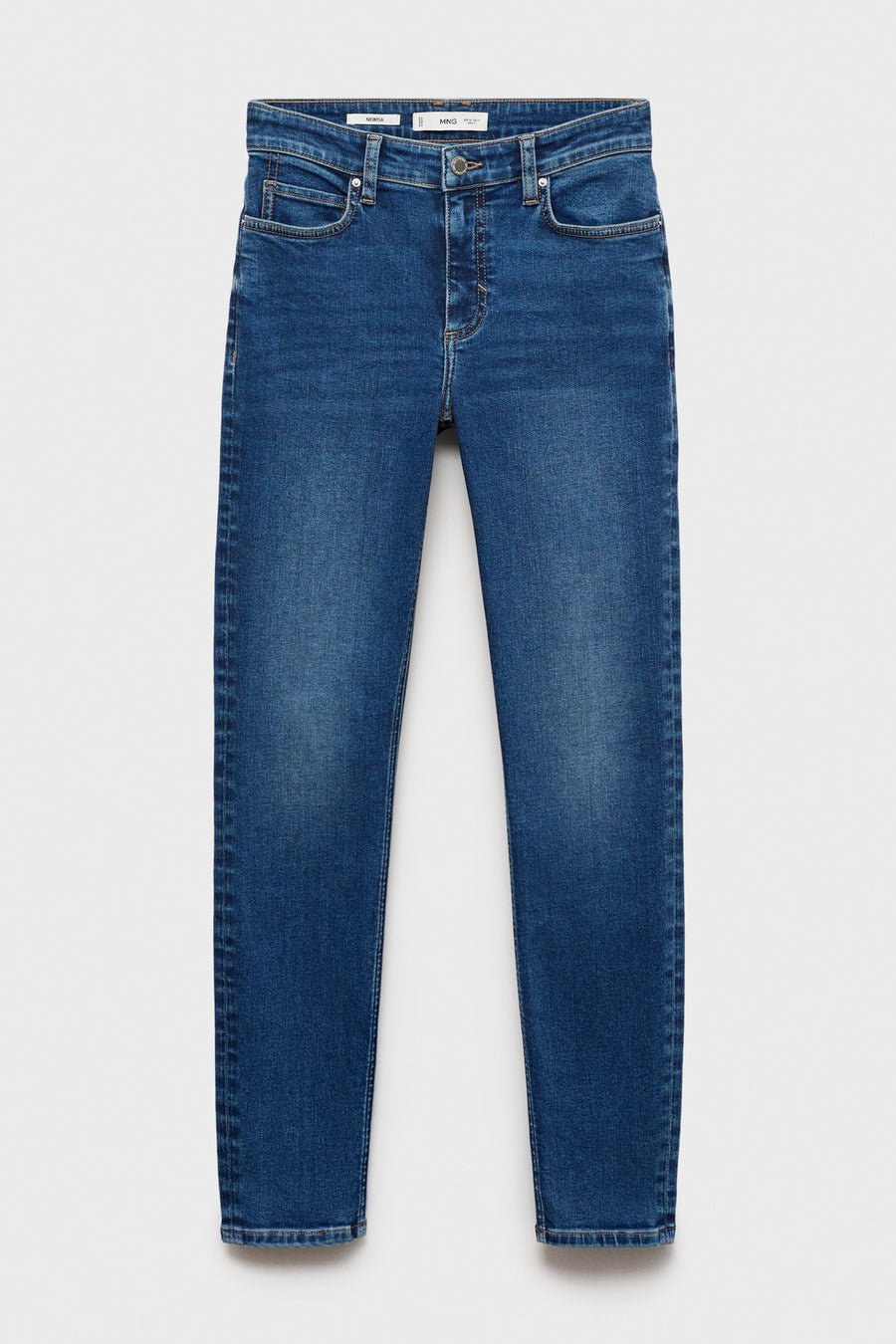NEWISA - mid blue denim - MANGO