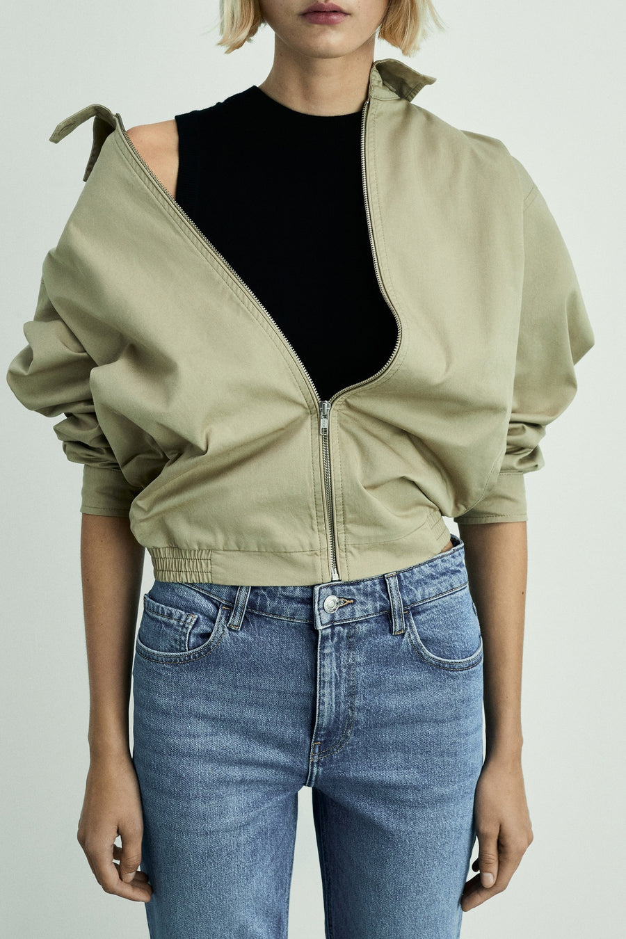 NEWMOM - mid blue denim - MANGO