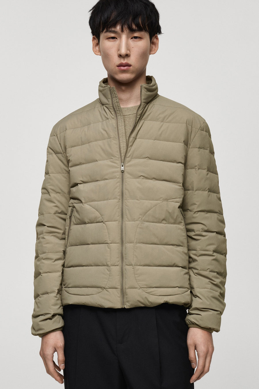 Veste courte - Gris - MANGO