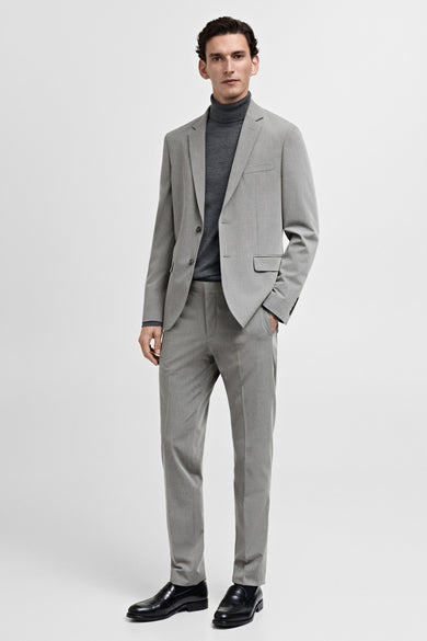 Pantalon de costume gris - MANGO